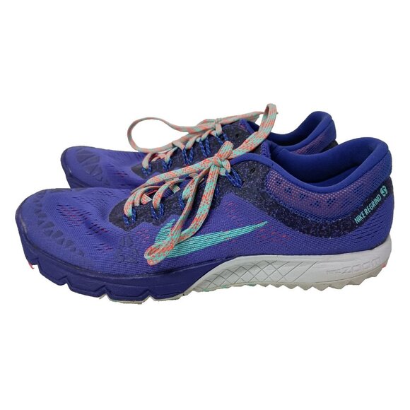 Nike Regrind Womens Zoom Terra Kiger 2 Hyper Training Shoes Size 8 Cobalt Bright - Picture 1 of 9